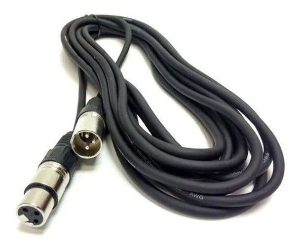 Cable De Micrófono Lexsen Xlr-6mt Canon - Canon 6 Metros 1