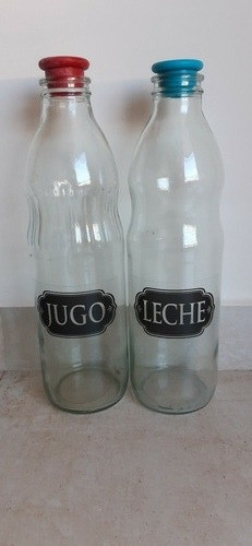 Botellas Vidrio Tipo De Tomate 1