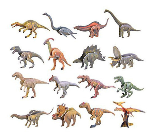 20 Rompecabezas 3d De Dinosaurios Juguete Piñata Souvenir 1