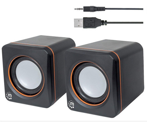 Altavoces Manhattan 2600 Alimentación Usb Control De Volumen 0
