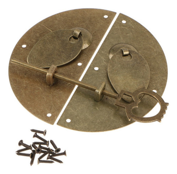 Armário Com Aldrava Em Estilo Antigo Chinês Puxa Móveis 0