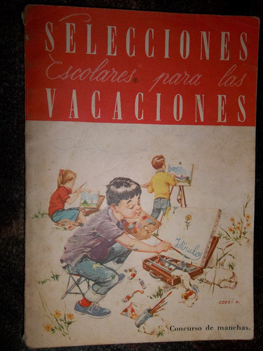 Selecciones Escolares Vacaciones Año 1 N° 11 Año 1960 0