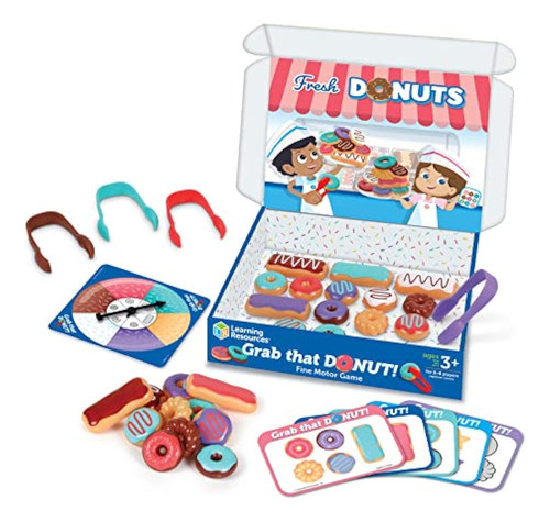 Learning Resources Grab That Donut!, 39 Piezas, A 0