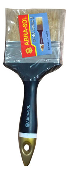 Pincel Profesional Virola 2 Número 40 Pintor Obra Abra-sol 0