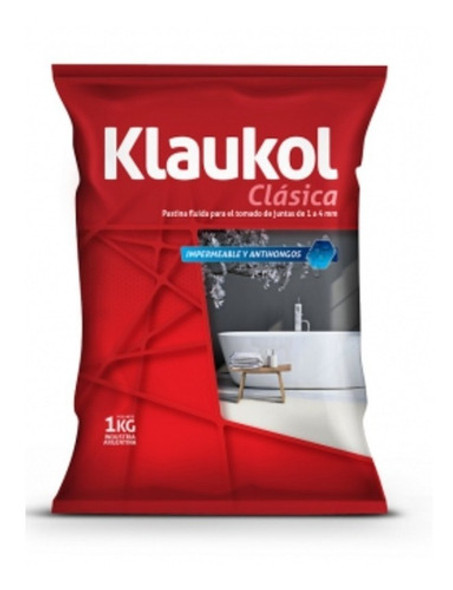 Klaukol Pastina Normal Mercurio Impermeable Antihongo 1 Kg 0