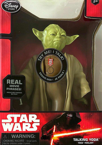 Boneco Talking Yoda Parlant Star Wars 0