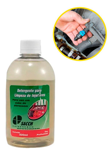 Detergente Para Limpeza De Bicos Injetores 05 Unid. 500ml 1