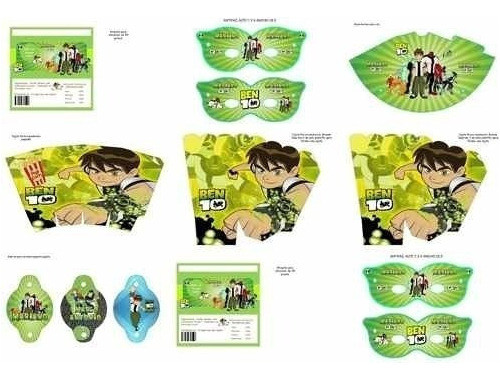 Kit Imprimible   Fiesta De Ben 10 1