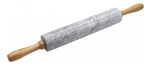 Palo De Amasar Deluxe Marmol Y Madera Gris Oferta Bc 0