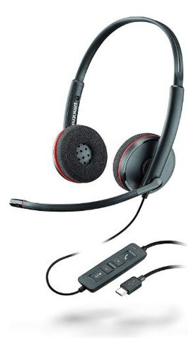 Headset Poly Plantronics Blackwire C3220 Usb 0