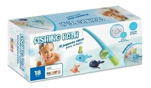 Juego De Pesca Para Bañadera Magnific 0
