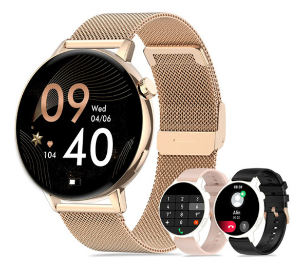 Erkwei - Reloj Inteligente Para Mujer, Con Marca/respuesta . 0