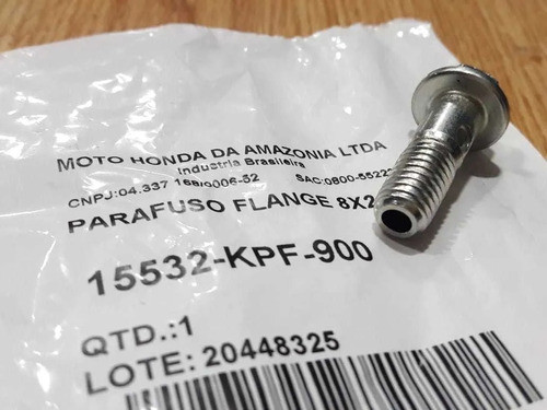 Tornillo Paso Aceite Honda Twister Tornado Orig Stinger Moto 0