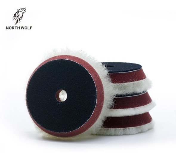 Pad Corderito Lana Velcro P/ Pulidora Rotorbital 6 PuLG. P60 1