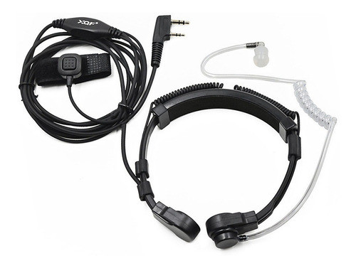 Laringofone Reforçado E Ajustável P/ Rádio Baofeng Airsoft 0