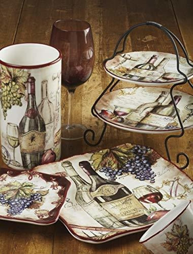 Certified International Corp 23740 Vintners Journal Set De R 1