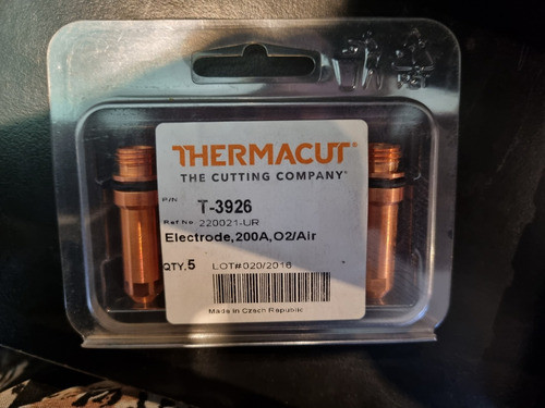 220021-ur Hypertherm Max200 Electrodo 200a O2/air Thermacut 1