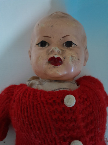 Muñeca De Pasta Antigua. 1