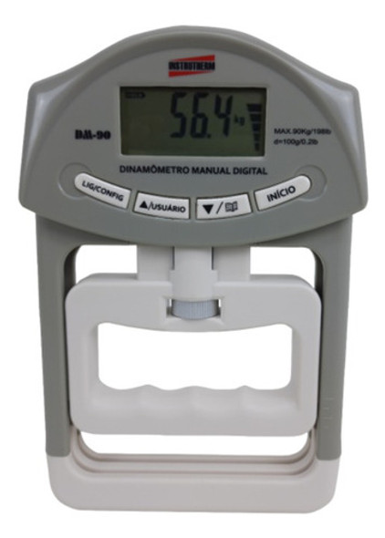 Kit 3 Dinamômetro Digital Mão 90kg Avaliação Física Portátil 1