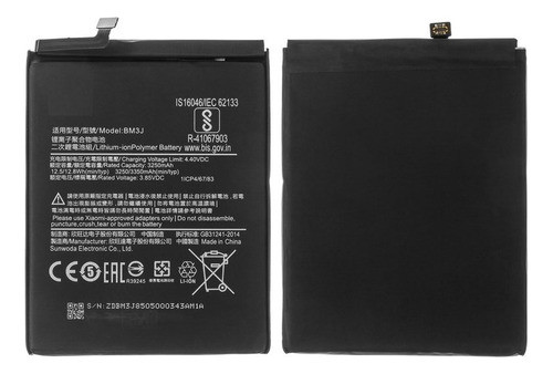 Bateria Bm3j Para Xiaomi Mi 8 Lite 8 Youth M1808d2t Bm3j 0