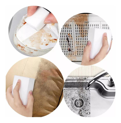 Esponja Mágica - Limpieza General. Melamina X 10 Unidades. 1