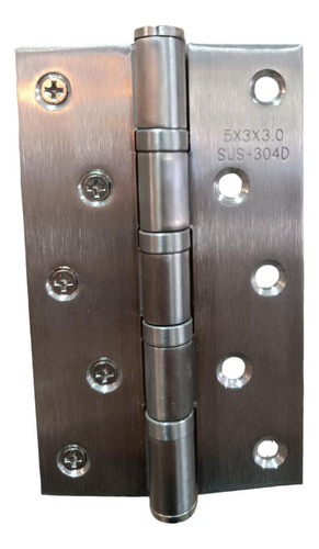 Bisagra Acero Inoxidable 5x3x3mm Con Ruleman Fb100 X 100 Uni 0