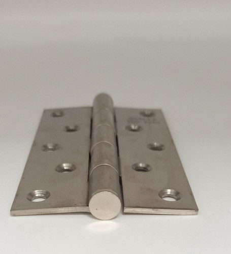 Bisagra Acero Inoxidable 5x3x3mm Con Ruleman Fb100 X 100 Uni 1