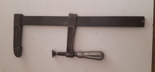 Antigua Prensa Sargento 30 Cm , Ind.arg. 1