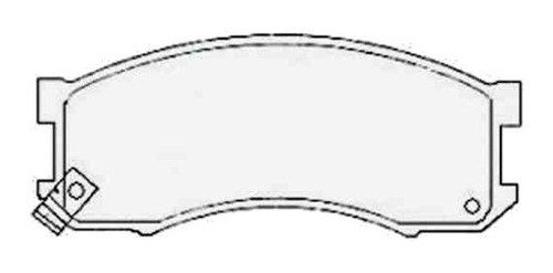 Pastilla De Freno Para K 2400 Delantera 0
