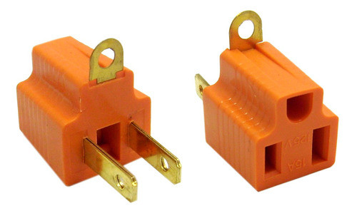 Edragon 3 Prong To 2 Prong Conversor De Puesta A Tierra Para 0