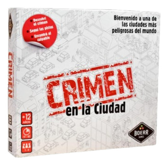 Juego De Mesa Crimen En La Ciudad 0