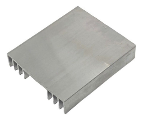 Dissipador De Calor Aluminio 8,6cm Largura C/ 10cm 50 Pçs 1
