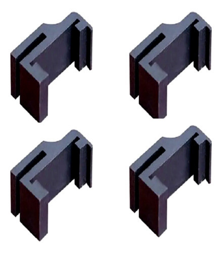 Guia Box Banheiro Bx Acrilico Nylon Nyl-333 Kit 4 Un 0
