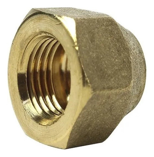 Cupla/tuerca Bronce 1/2 Flare Para Refrigeración X10 Unid 1