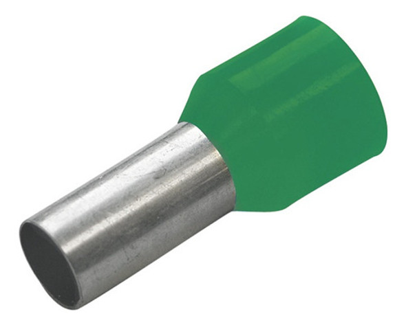 Terminal Pino Hueco 6 Mm Verde X 100 Uni 0