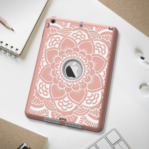 Para Apple iPad Aire 1 Pesado Deber Resistente Híbrido A Pru 1