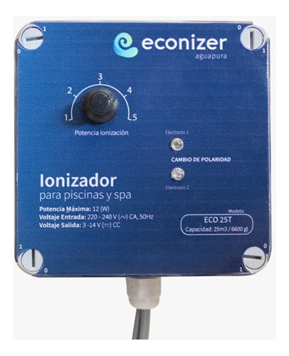 Ionizador Para Piscinas Econizer Eco 75 T 1