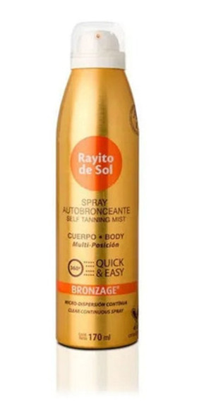 Autobronceante Rayito De Sol Bronzage Cuerpo 170ml 0
