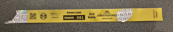 Pulseira Ingresso Final Da Libertadores 2017 Grêmio Campeão 0