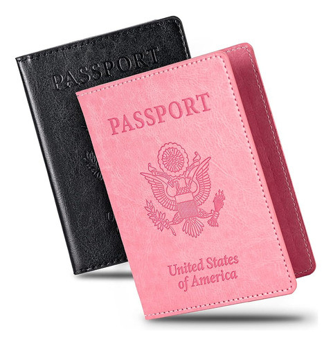 Honmein 2 Pcs Titulares De Pasaportescartera De Pasaporte Ul 0