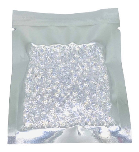 Piedra Cubic Zirconia Engarzar Redondo 2mm X 1000 Und Blanco 0