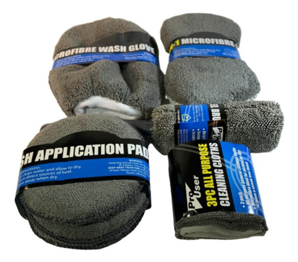 2 Packs Mantenimiento Auto Microfibras Esponjas Cepillo Auto 0