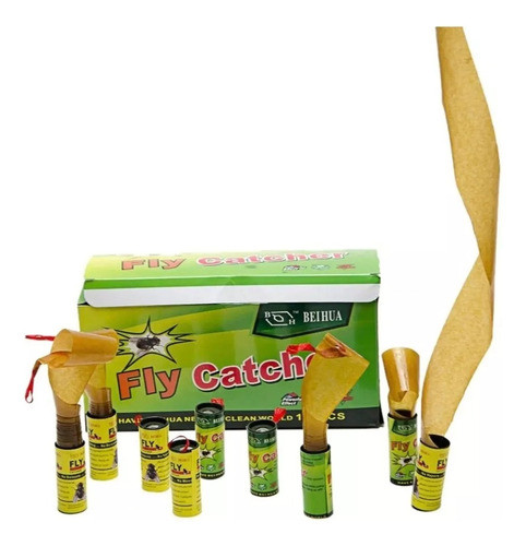Pack X 10 Blister Atrapa Moscas Insectos Ecológico 1