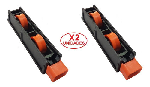 R47 Rueda Rodamiento Doble Con Ruleman A30 Ventana Aluminio 1