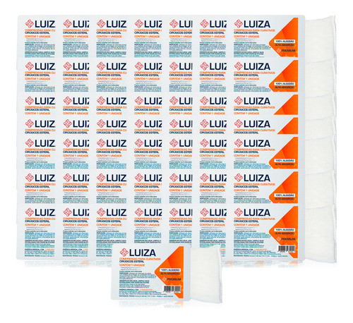 Kit C50 Compressa Gaze Luiza Chumasso - America Medical 0