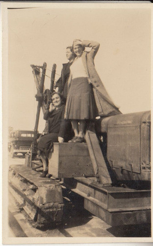 1933 Rocha Fotografia En Puente De Castillos Raro Vintage 0