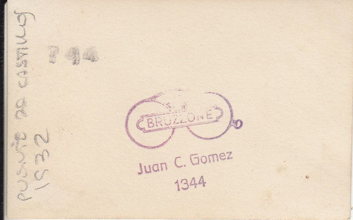 1933 Rocha Fotografia En Puente De Castillos Raro Vintage 1