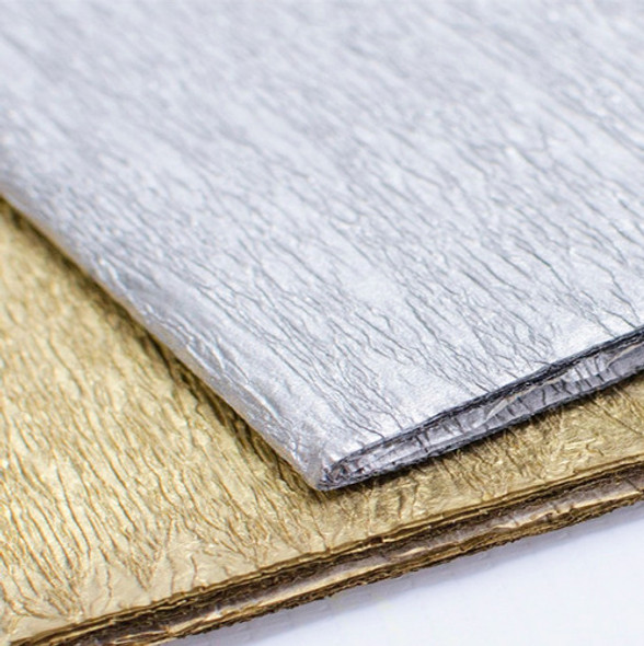 Papel Crepe 0,5x2metros Colores Metalizado Oro Y Plata 0 Papel Crepe 0,5x2metros Colores Metalizado Oro Y Plata 0