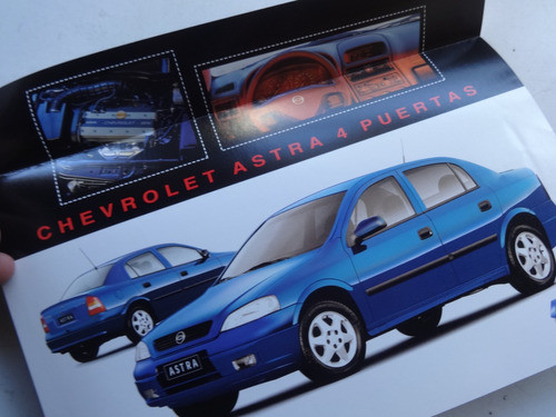 Folleto Catalogo Chevrolet Astra Gls Antiguo No Manual 1