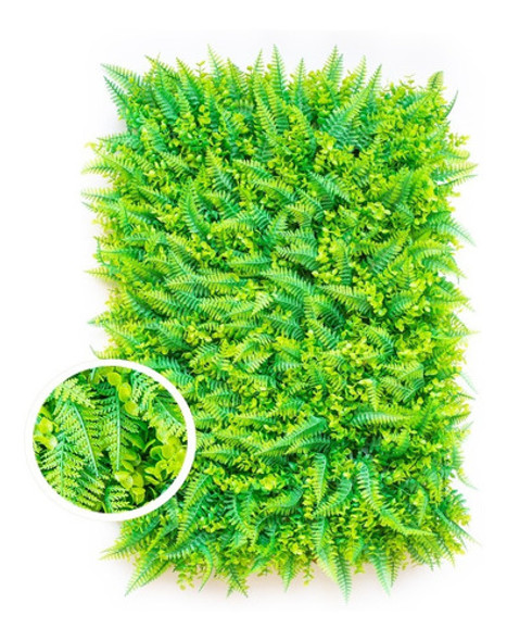 Jardin Vertical Artificial Decoracion Muro Verde 40x60cm 0